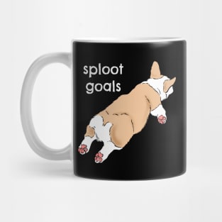 Funny Corgi Sploot Mug